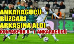 Konyaspor 0 -1 Ankaragücü | Ankaragücü rüzgarı arkasına aldı...